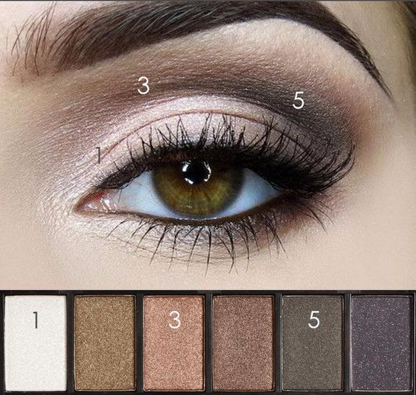 Skin Shade Eye Shadow Palette