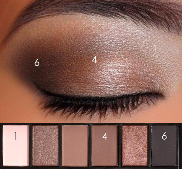 Skin Shade Eye Shadow Palette